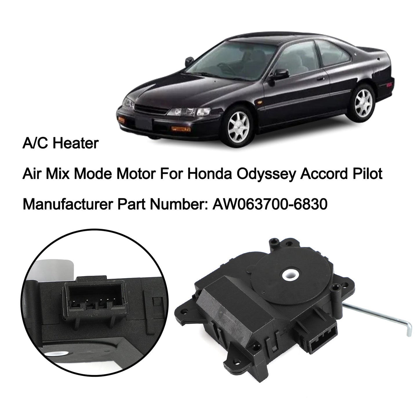 Le migliori offerte per Honda Odyssey Accord Pilot HVAC Passenger Air Mix Mode Motor AW063700-6830 sono su ✓ Confronta prezzi e caratteristiche di prodotti nuovi e usati ✓ Molti articoli con consegna gratis!