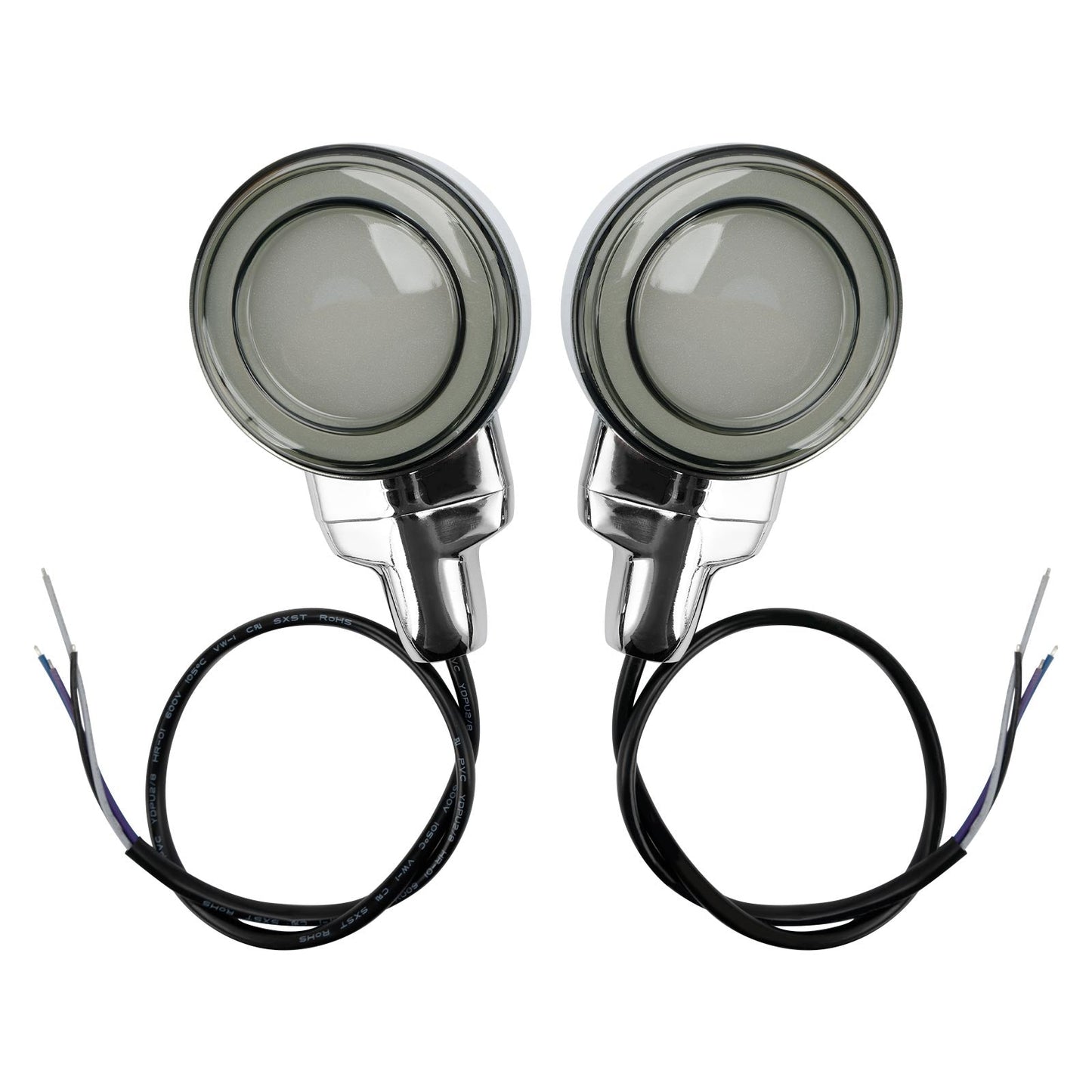 Indicatore di direzione anteriore piatto a LED per Heritage Softail Classic Touring 99-23