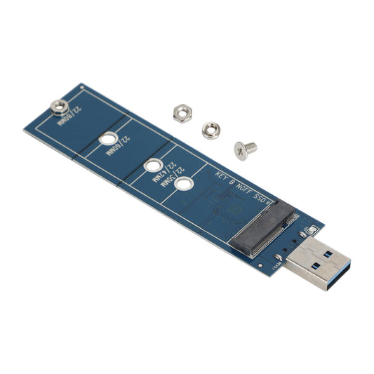 Adattatore da M.2 a USB Chiave B Adattatore SSD con protocollo SATA M.2 per 2230 2242 2260 2280