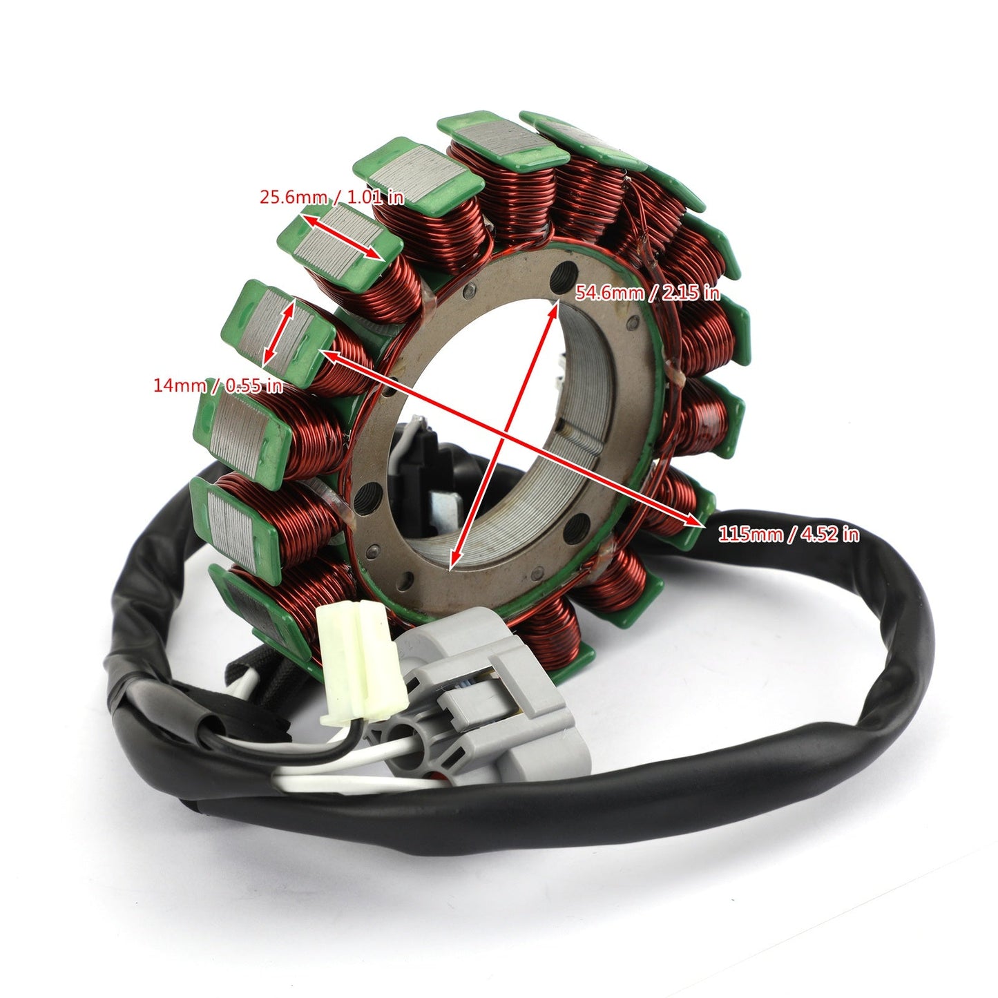 Generatore statore per Yamaha FZ07 MT-07 TRACER XSR 700 YZF-R7 XTZ 700 2014-2024 Generico