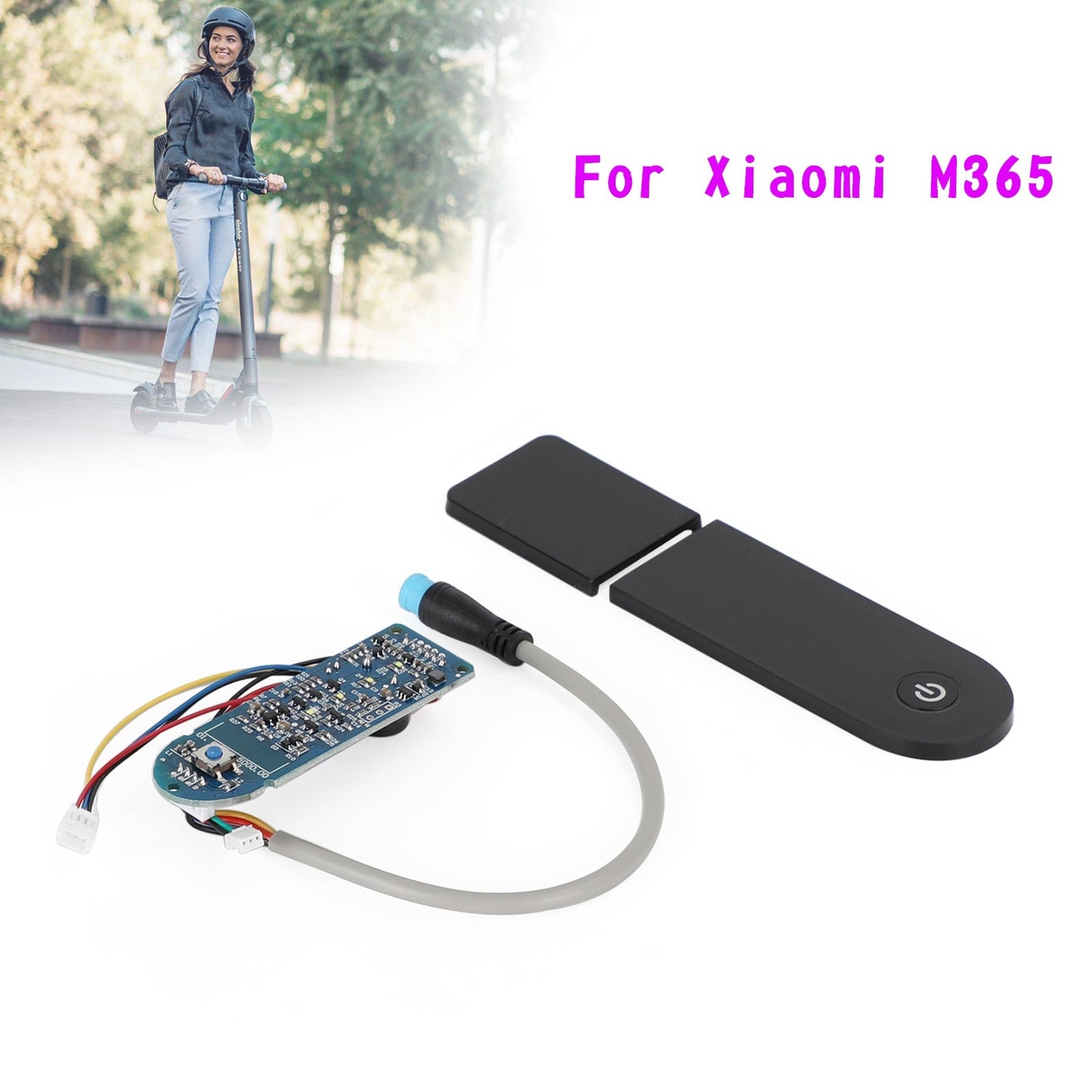 Parti di ricambio del coperchio del cruscotto e del circuito Bluetooth per Xiaomi M365