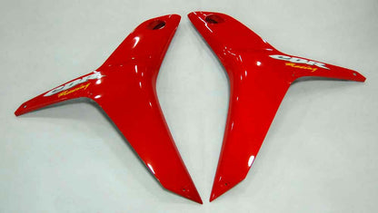 Amotopart 2009-2012 CBR600rr Honda Cladding Red & Black Kit