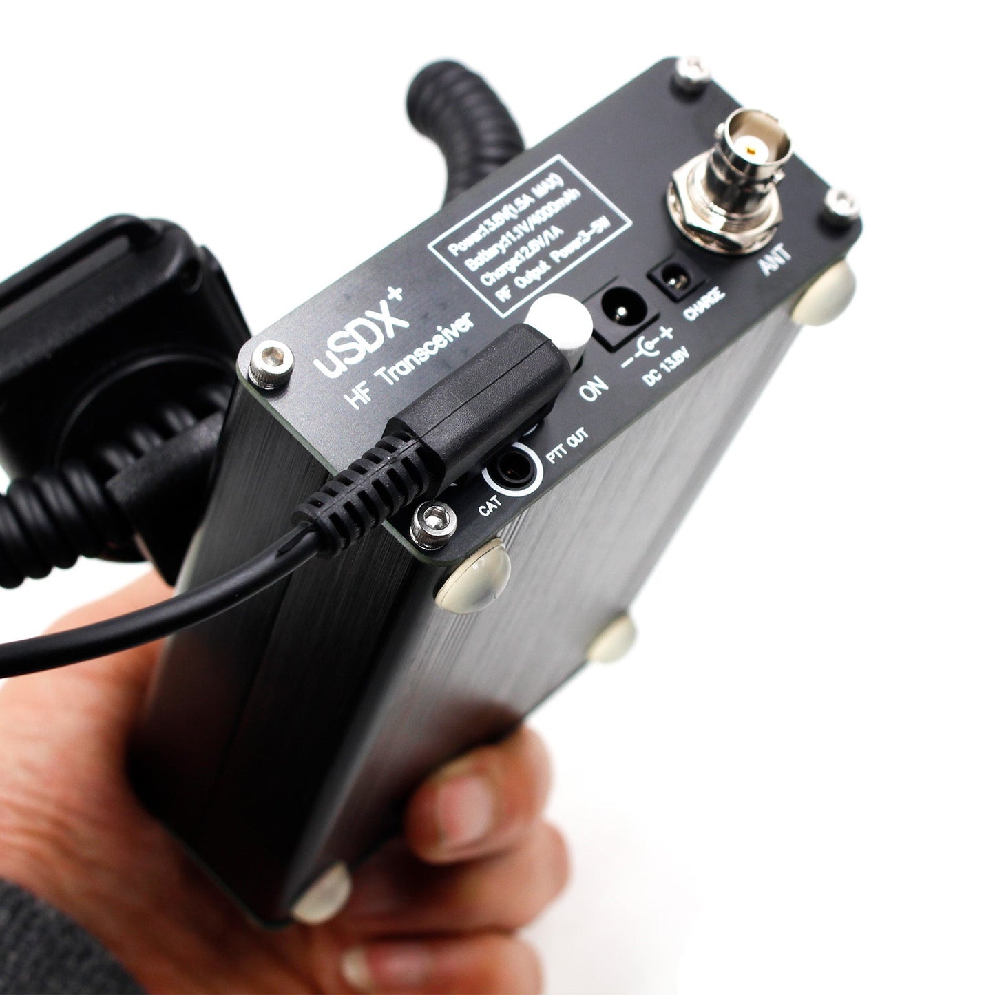 NUOVO Ricetrasmettitore HF USDX + HF Ham Radio QRP Ricetrasmettitore CW 3W-5W All Mode 8 Band