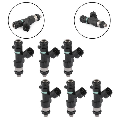 6PCS Fuel Injectors Fit 2006-2014 Nissan Frontier Xterra 4.0 0280158007