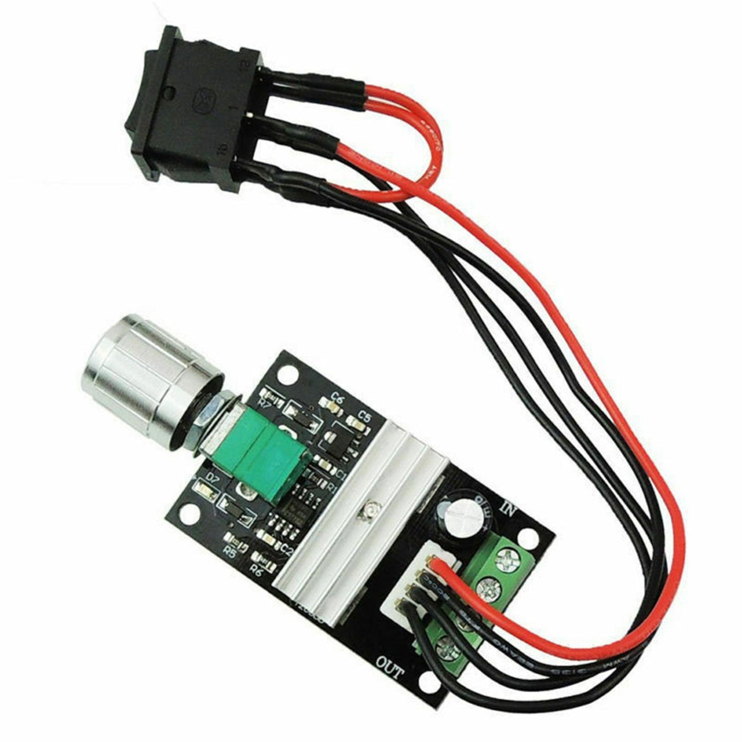 Regolatore di velocità del motore reversibile programmabile PWM DC 12V –  mimotore