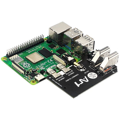 Custodia in alluminio 2021 per Raspberry Pi 4 con pulsante di accensione sicuro per Argon One