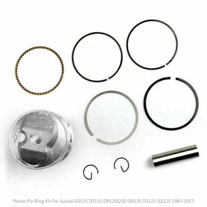 Kit pistoni - Diametro foro standard ?57,00 mm per Suzuki GS125 DF125 DR125 GN125 generico