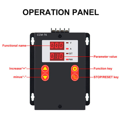 Le migliori offerte per DC 12-80V 30A PWM Motor Speed Controller Soft-Start/Stop Voltage Ampere Meter sono su ✓ Confronta prezzi e caratteristiche di prodotti nuovi e usati ✓ Molti articoli con consegna gratis!