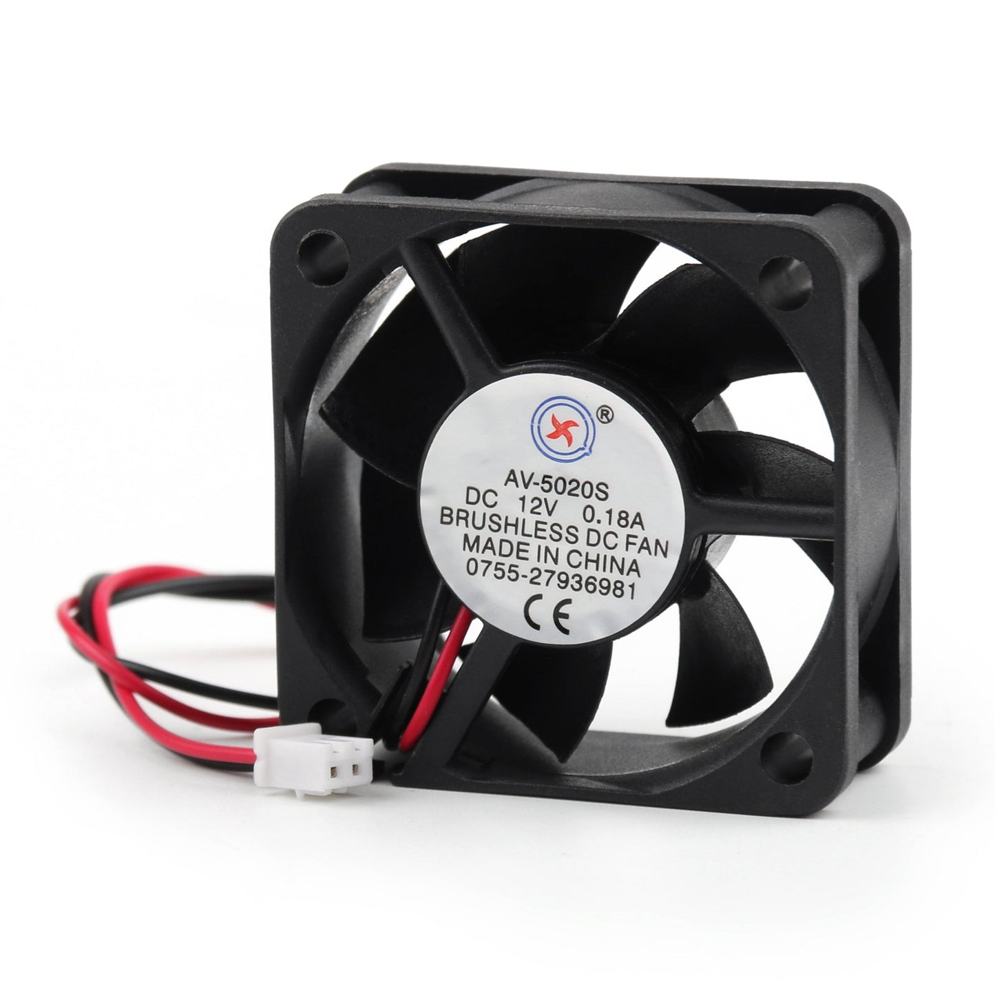 4Pcs DC Brushless Cooling PC Computer Fan 12V 0.18A 5020s 50x50x20mm 2 Pin Fan