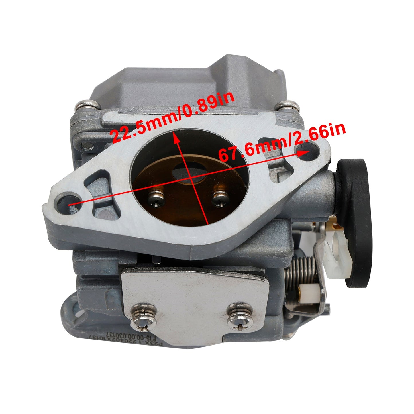 Carburatore Carb adatto per Yamaha 4 tempi 15HP P23X-1