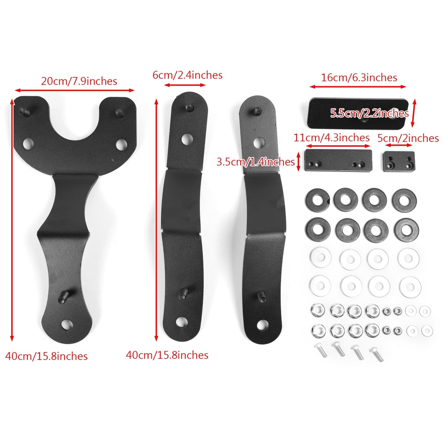 Il kit di reclinazione del sedile posteriore con regolazione nera è adatto per Ford F150 2015-2023 generico