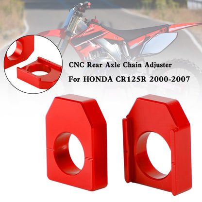 Regolatore catena blocco asse posteriore CNC Honda CRF450R/X CR125R/250R CRF250R/X