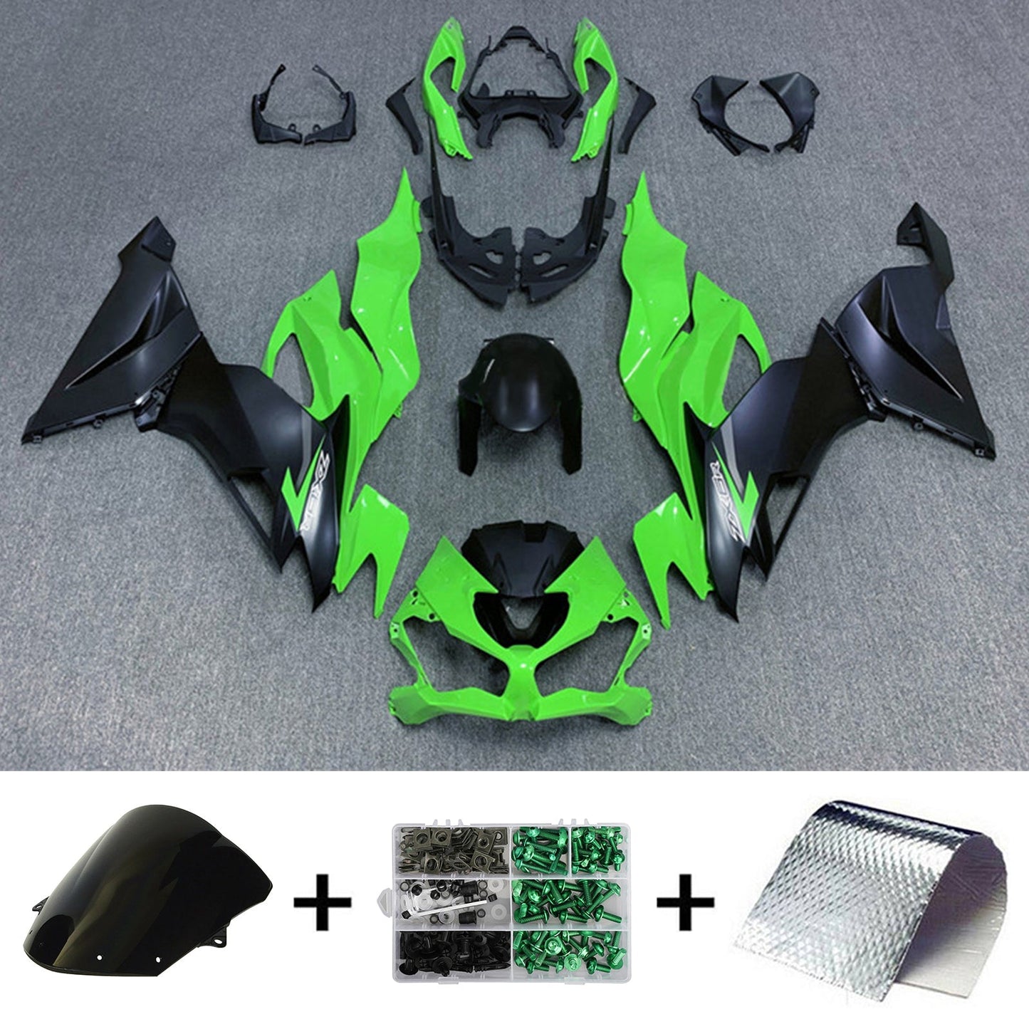 Kit carenatura Kawasaki ZX6R 2019-2023