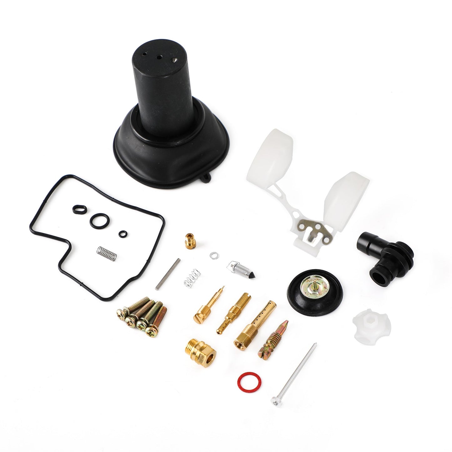 Carburatore Carb Rebuild Kit Con stantuffo e galleggiante adatto per Honda VLX400 Steed 400 Generico