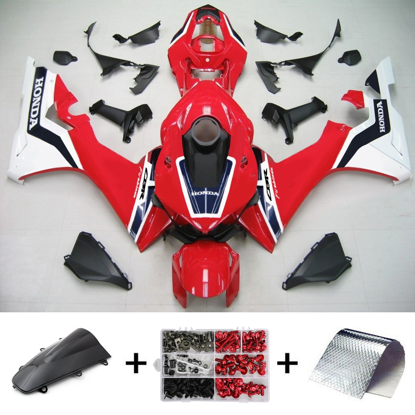 Kit carena Honda CBR1000RR 2017-2019 Carrozzeria Plastica ABS