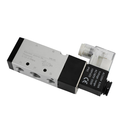 Elettrovalvola elettrica pneumatica a solenoide 4V310-10 2 posizioni 5 vie PT 3/8"