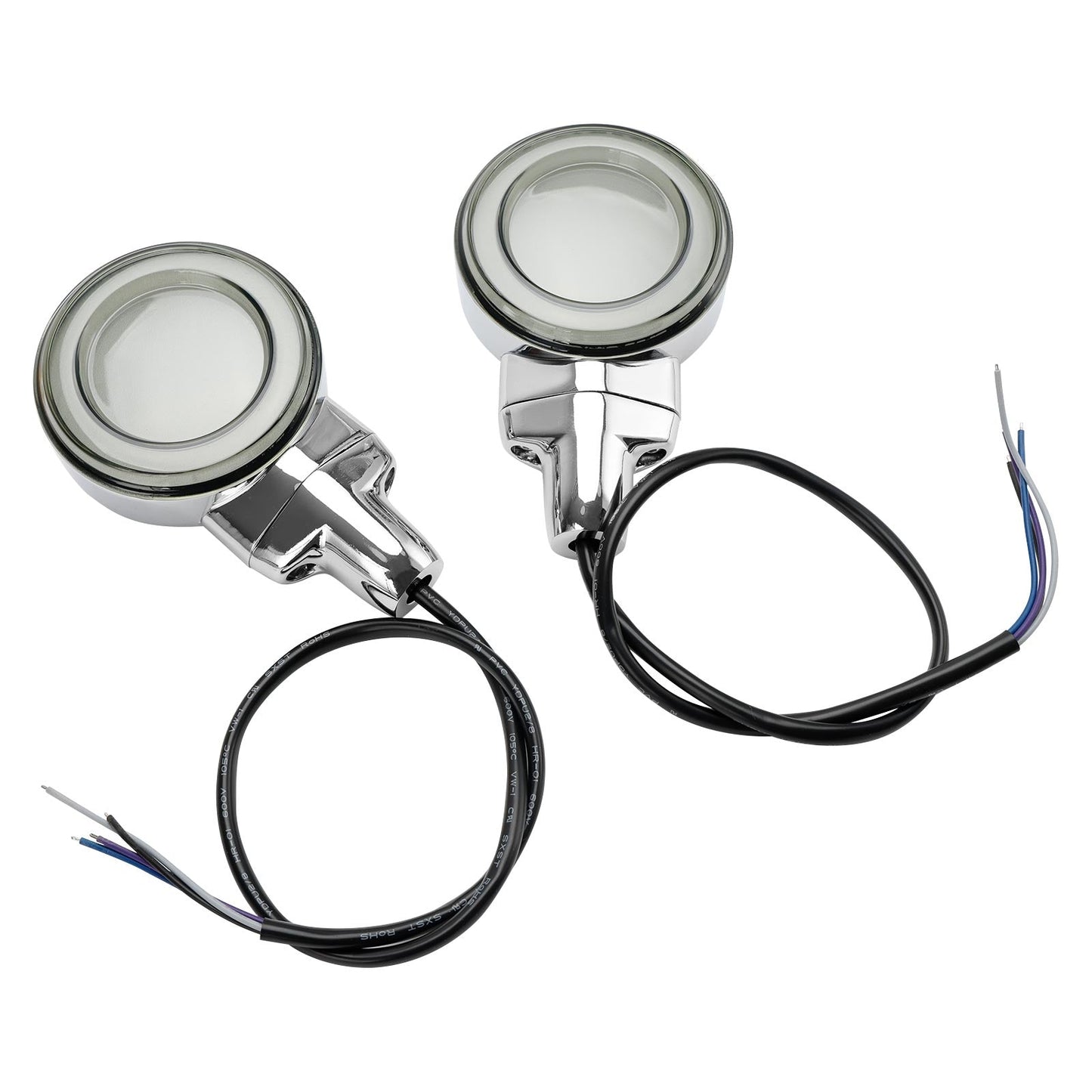 Indicatore di direzione anteriore piatto a LED per Heritage Softail Classic Touring 99-23