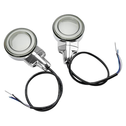 Indicatore di direzione anteriore piatto a LED per Heritage Softail Classic Touring 99-23