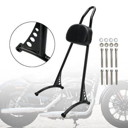 Schienale Sissy Bar passeggero per Sportster Iron 883 1200 XL 48 72 dal 2004 in poi