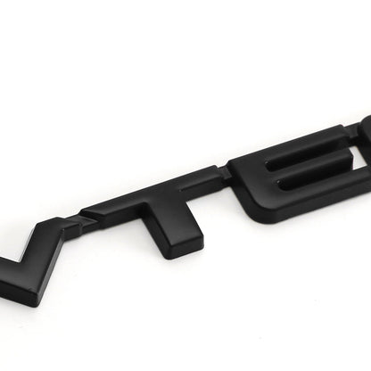 3D Metal i-VTEC Car Trunk Rear Turbo Fender Distintivo dell'emblema Decalcomanie Adesivi Argento Generico