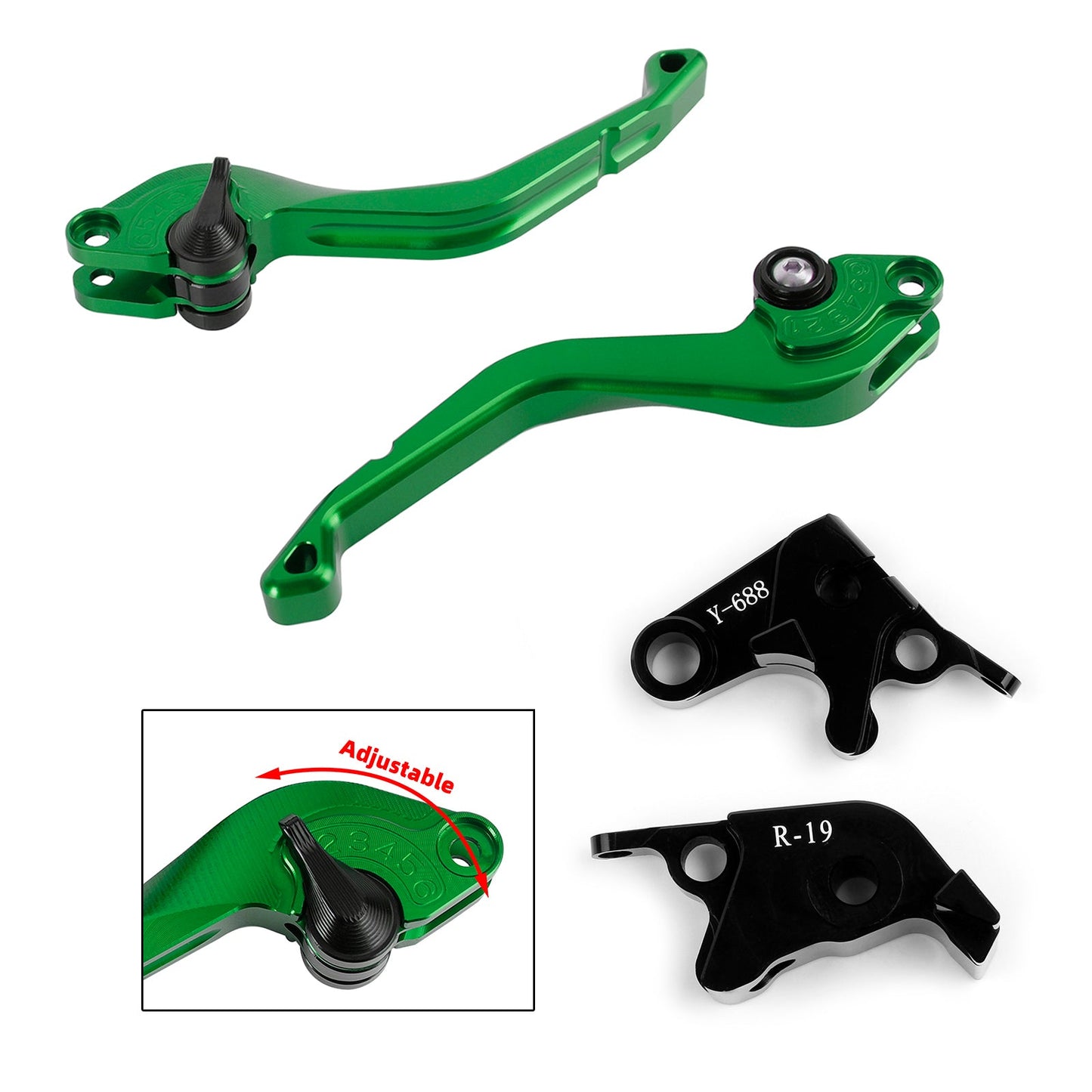 Leva freno frizione corta CNC Yamaha YZF R1 2009-2014