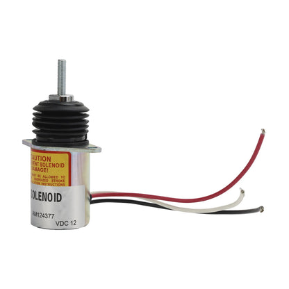 AM124379 AM124377 Solenoide di arresto carburante 12V per John Deere 655 755 856