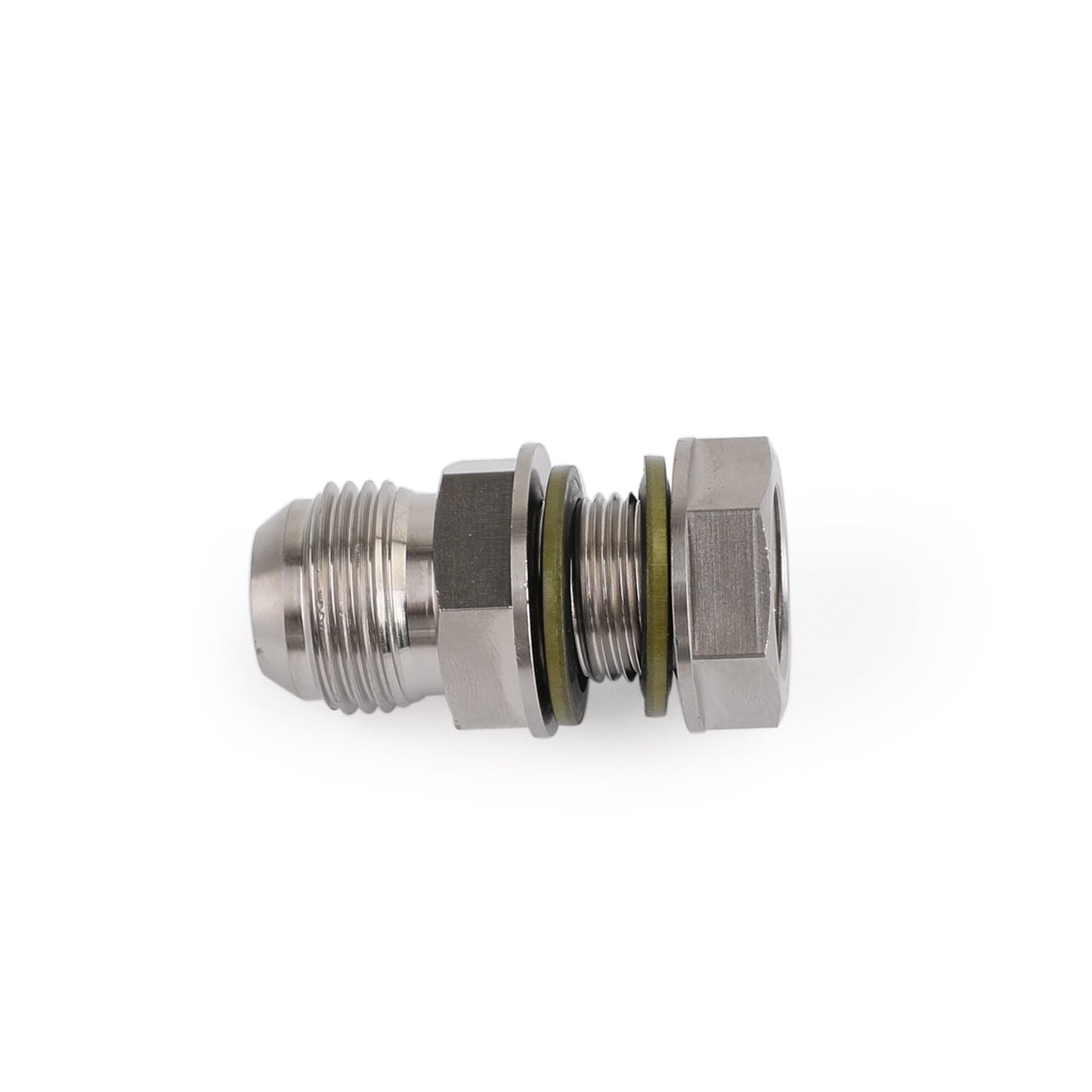 Adattatore per tappo di scarico della coppa dell'olio del turbo, raccordo da 10AN a M18x1,5 argento generico