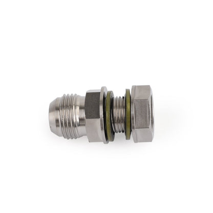 Adattatore per tappo di scarico della coppa dell'olio del turbo, raccordo da 10AN a M18x1,5 argento generico