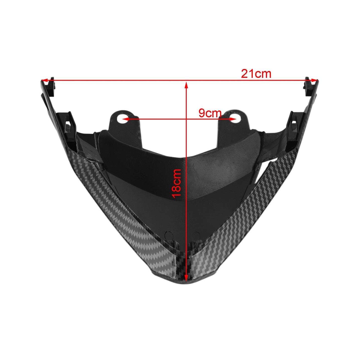 2019-2021 Honda CBR500R Sedile posteriore Copri fanale posteriore Carena in carbonio