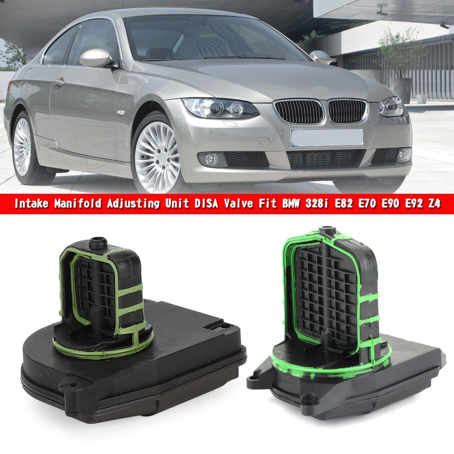 Coppia collettore di aspirazione unità di regolazione valvola DISA Fit BMW 328i E82 E70 E90 E92 Z4 generico