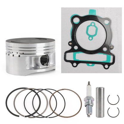 83mm Pistone Anelli Guarnizione Candela Kit per Yamaha Warrior 350 YFM350X 1987-2004 Generico
