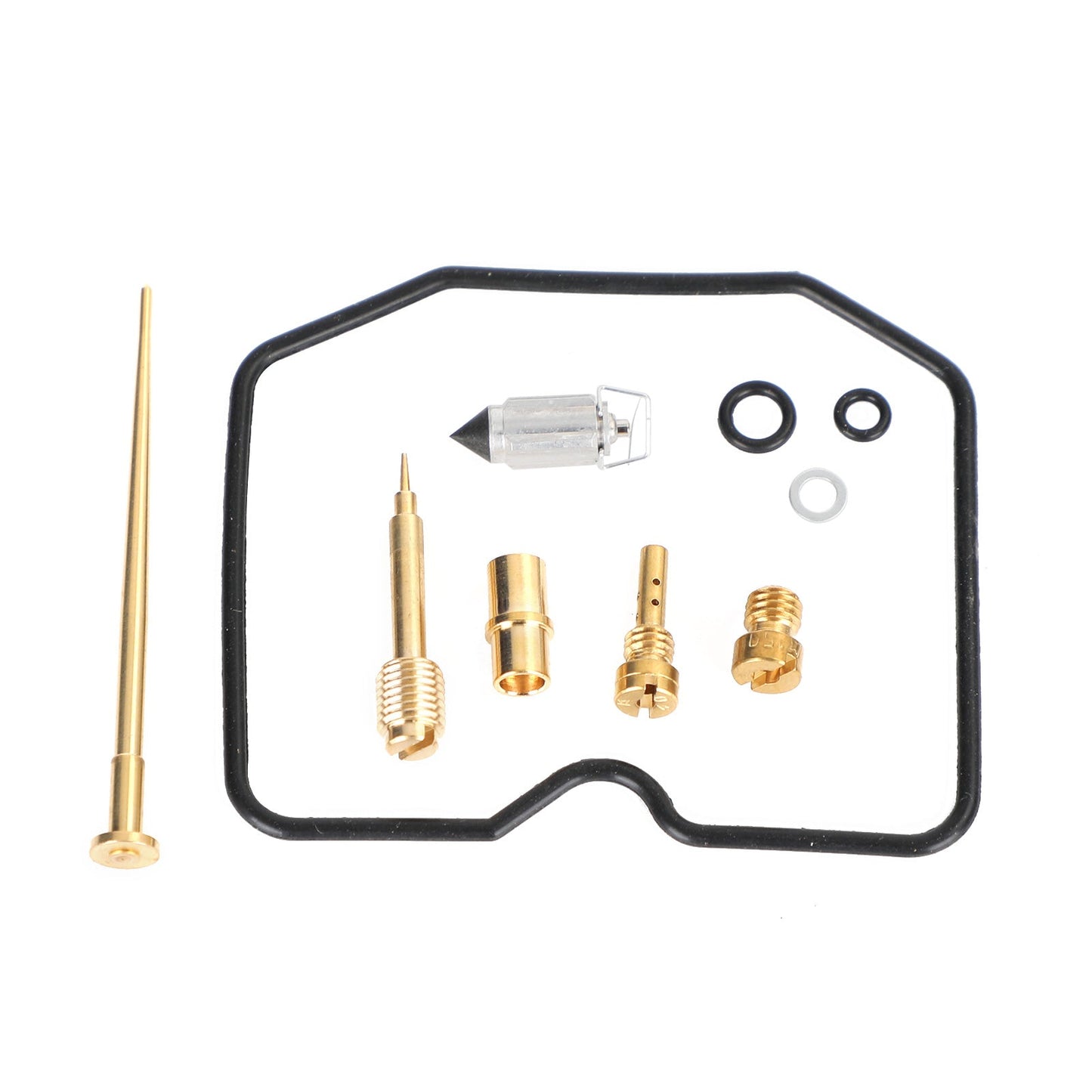 Carburatore Carb Rebuild Kit adatto per Kawasaki KLR650 1987-2007 Dirtbike Generico
