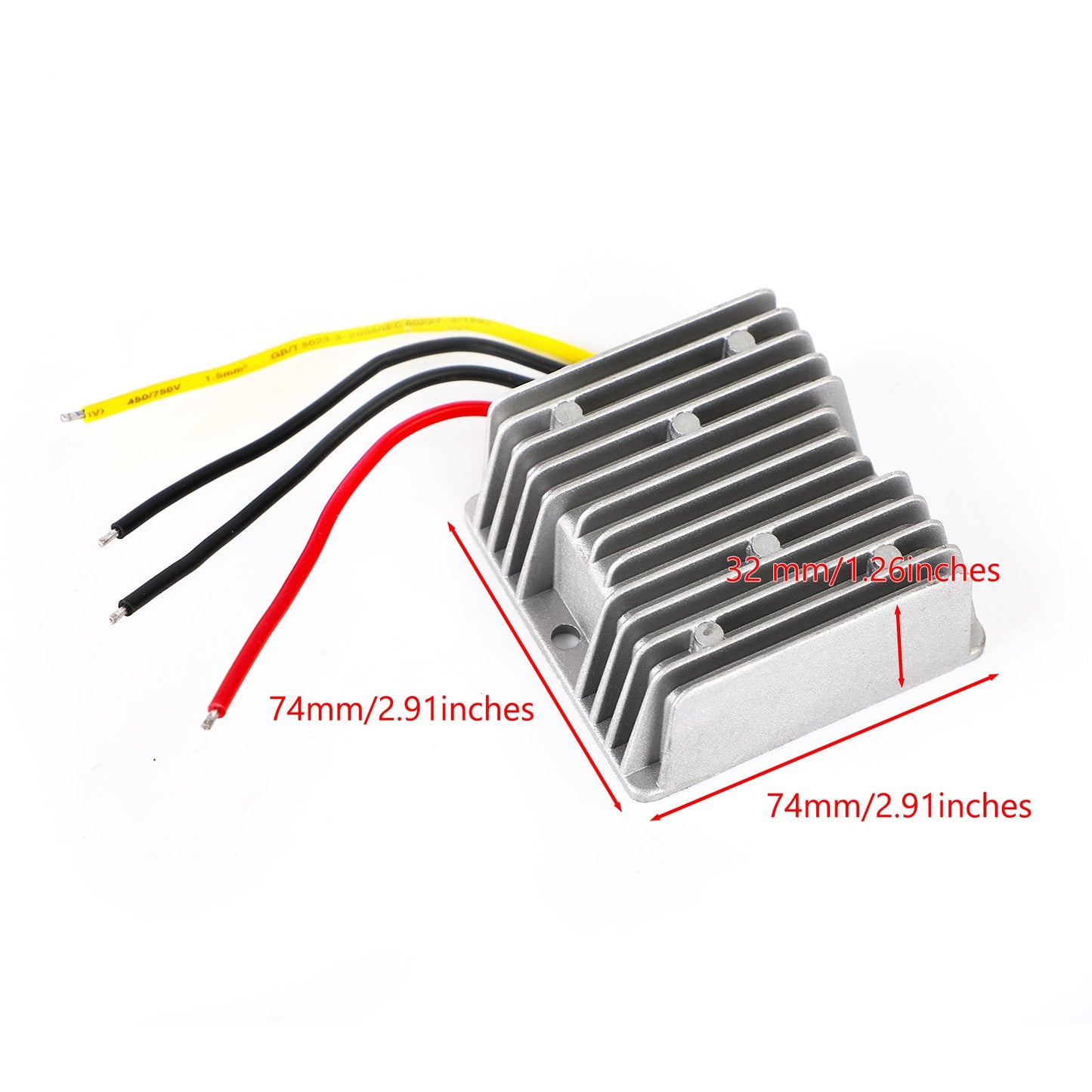 Regolatore di alimentazione del convertitore CC / CC impermeabile 30A 12V / 24V Riduci a 6V