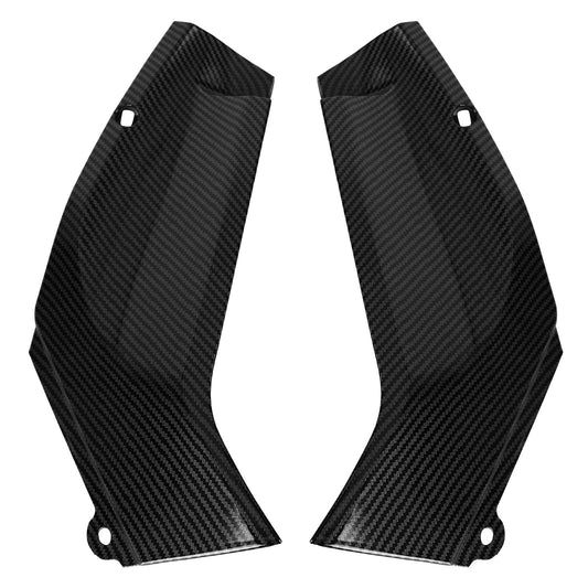 Carenatura laterale del pannello di copertura del rivestimento del serbatoio del gas per Yamaha YZF R1 1998-2001 Carbonio generico