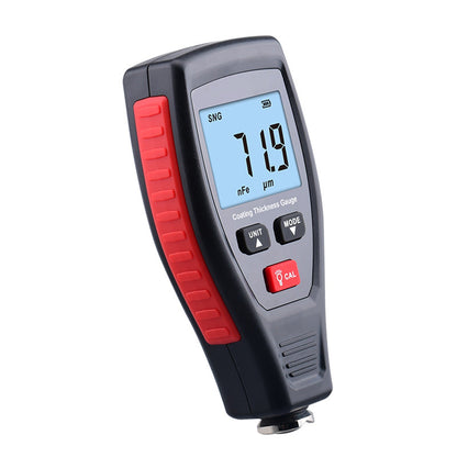 Misuratore di profondità del tester di spessore del rivestimento della vernice per auto digitale che misura 0-1800um