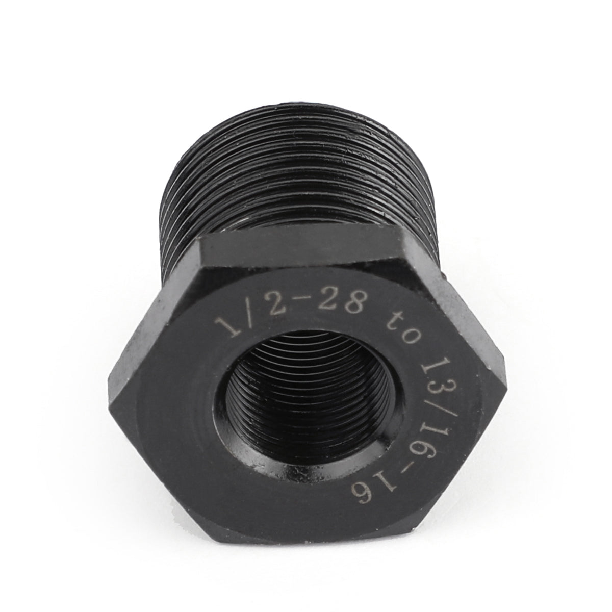 Adattatore filettato filtro olio da 1/2-28 a 13/16-16 più resistente dell'alluminio nuovo
