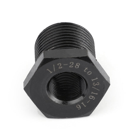 Adattatore filettato filtro olio da 1/2-28 a 13/16-16 più resistente dell'alluminio nuovo