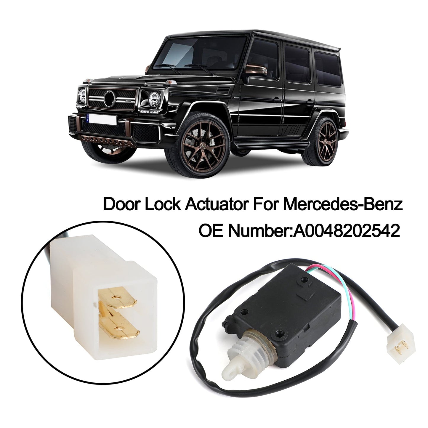 Attuatore serratura porta 0048202542 per Mercedes-Benz Classe G G500 G550 G55 G63 AMG Generico