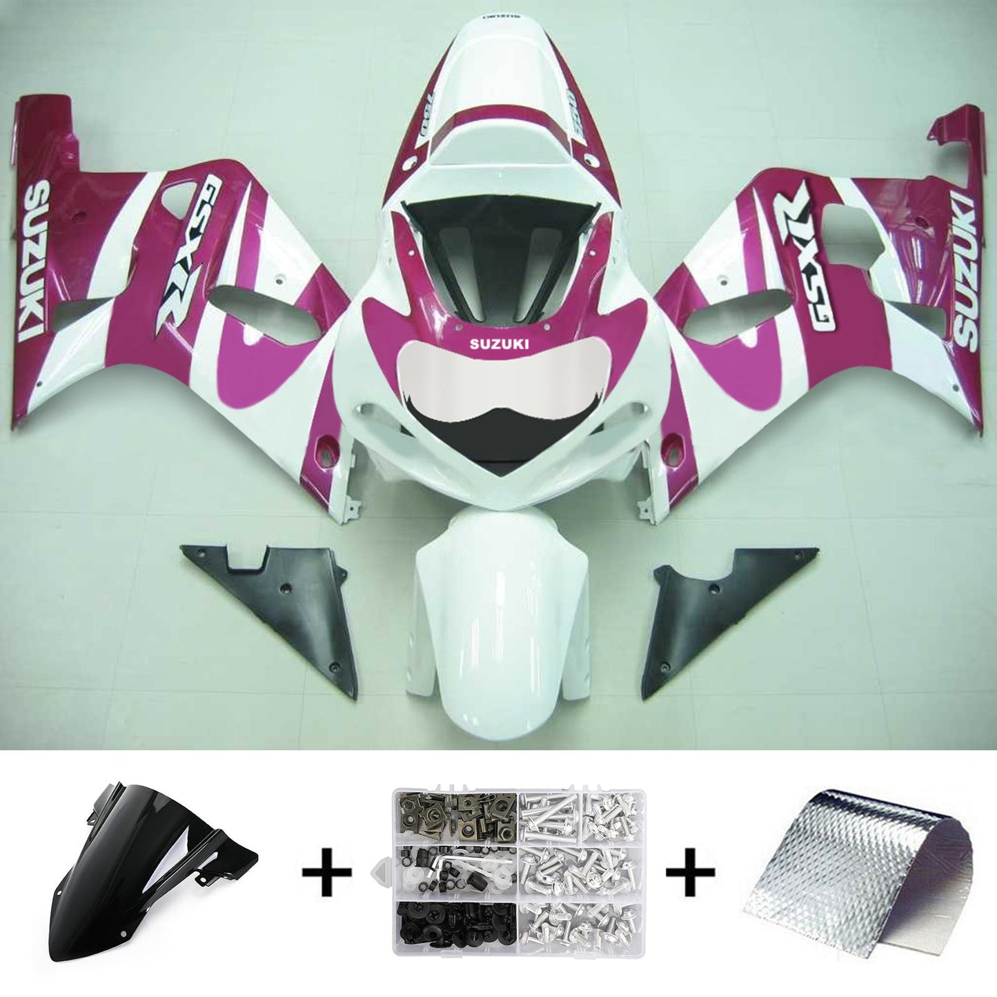 Suzuki GSXR750 2001-2003 Kit carenatura Carrozzeria Plastica ABS