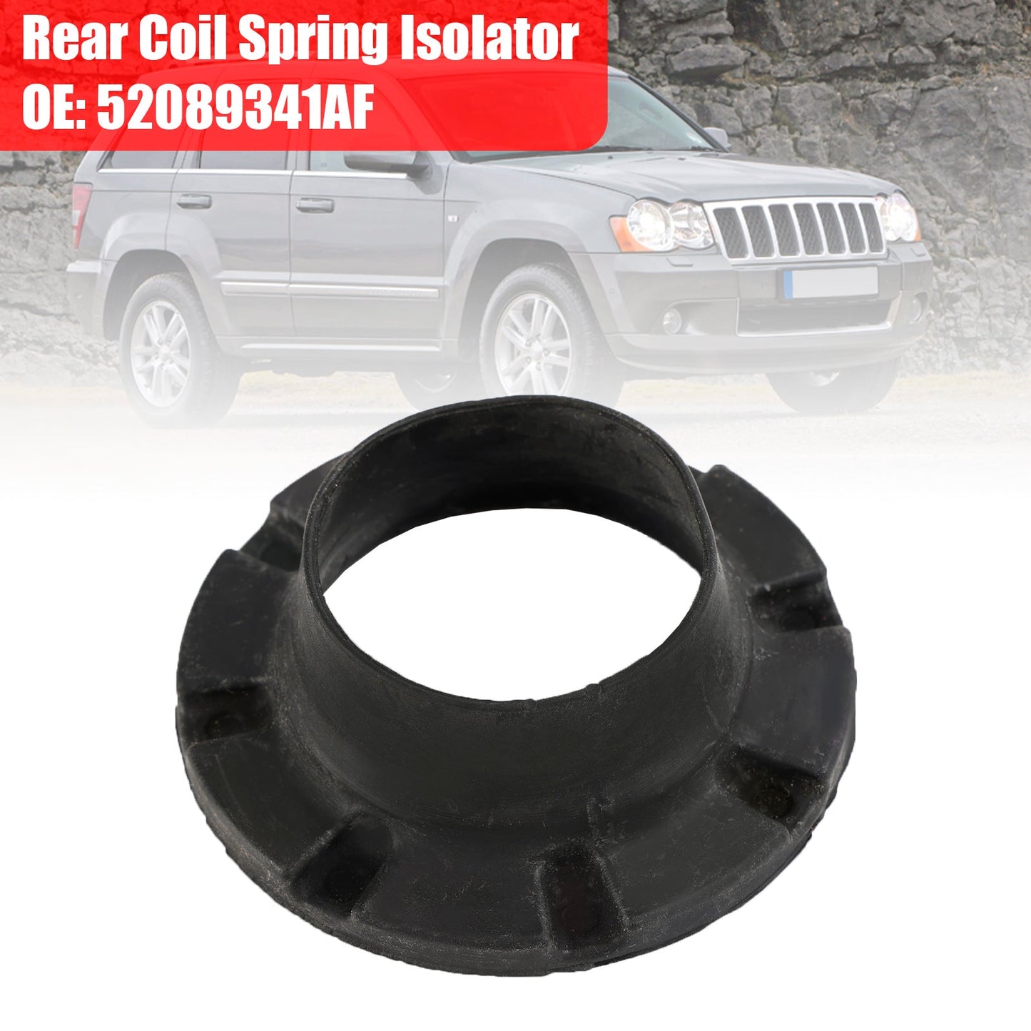 Isolatore molla elicoidale posteriore 52089341AF per Jeep Grand Cherokee WK 2005-2010
