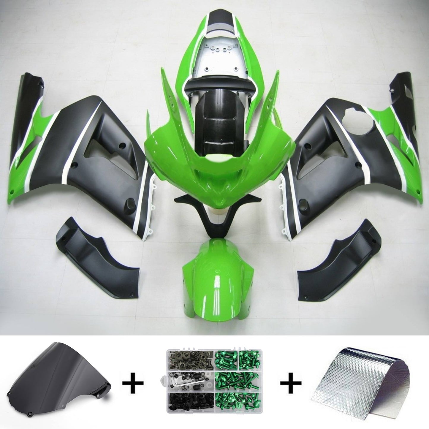 Kit Carenatura Per Kawasaki ZX6R 636 2003-2004 Generico