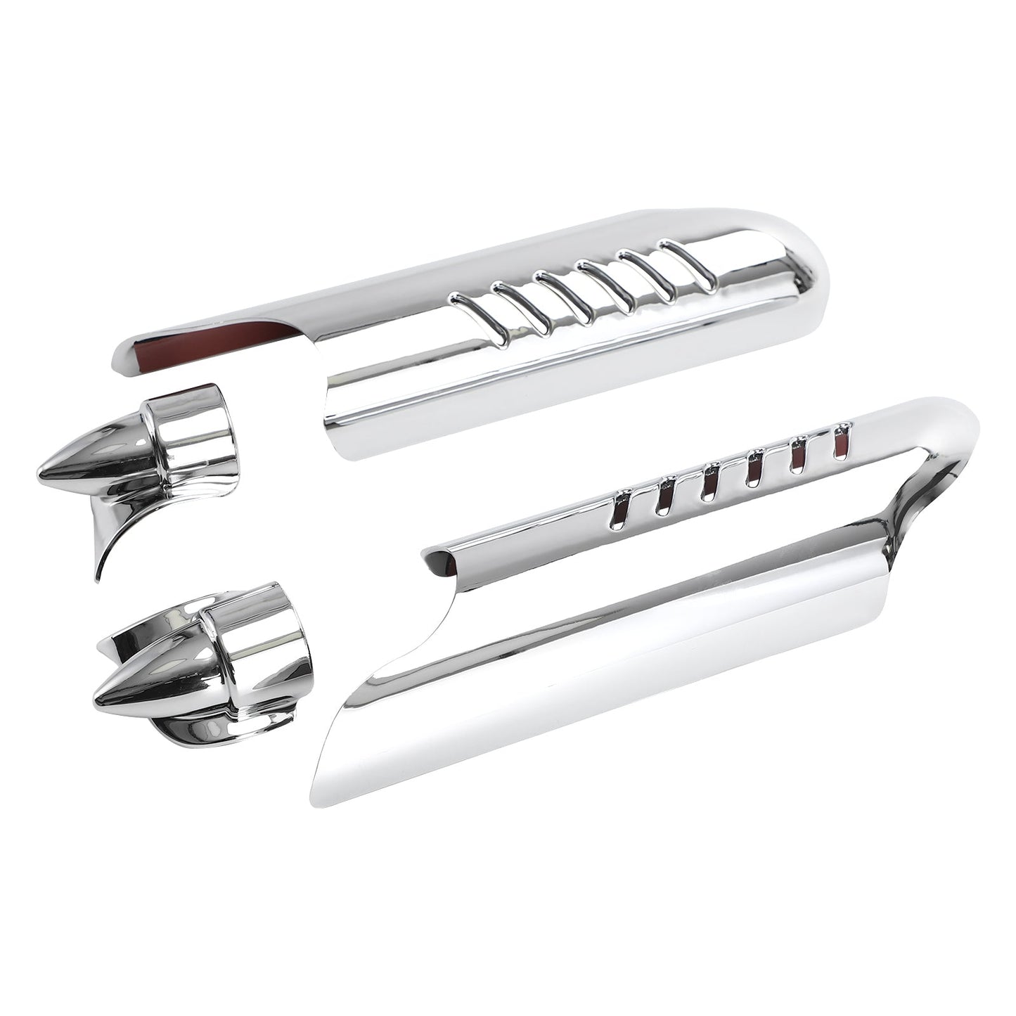 Copertura scudo deflettori forcella parte inferiore gamba per Touring Electra Glide FLHT 2000-2013 Generic