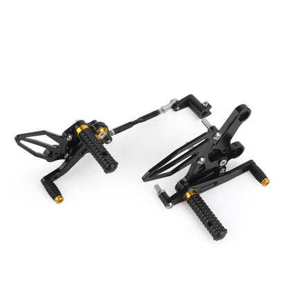 Pedane Pedane Regolabili Pedane Rest Fit per Kawasaki Ninja 250/400 2018-2022 Generico