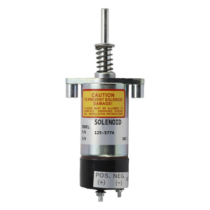 125-5774 Solenoide di arresto carburante 24 V per Caterpillar 3204 3304 3304B 3306 3306B