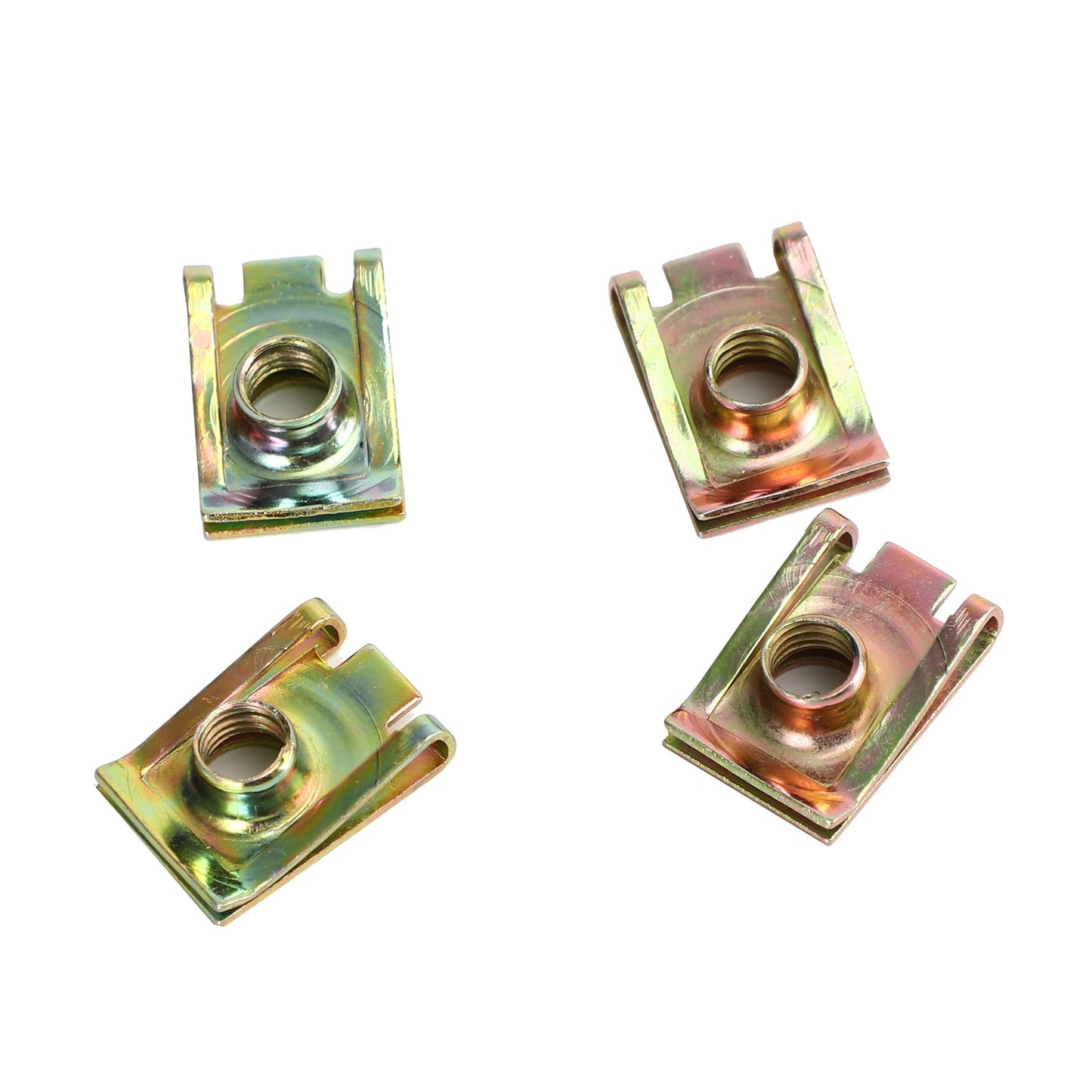 4Pcs Bisaccia Leva di Bloccaggio Bulloni e Dadi Kit Adatto Per Glide King Touring 96-19 Argento Generico