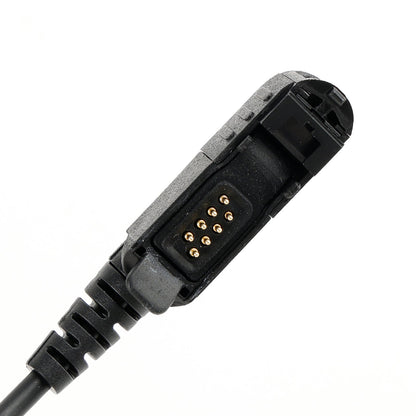Per IMTP3100 MTP3150 MTP3250 Cuffie tattiche con spina per montaggio posteriore a 6 pin PTT 7.1-C7