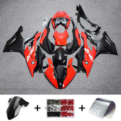 Amotopart 2019-2022 BMW S1000RR/M1000RR Red Black Racing Kit