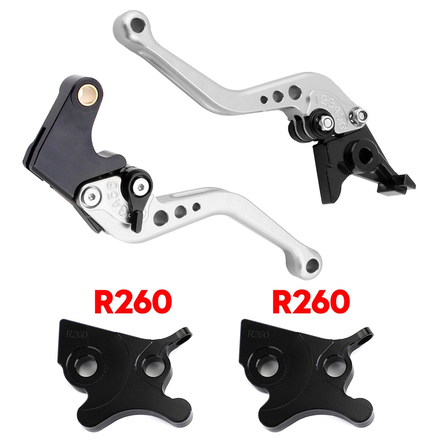 Leva freno frizione corta per moto VESPA GTS 300 Super