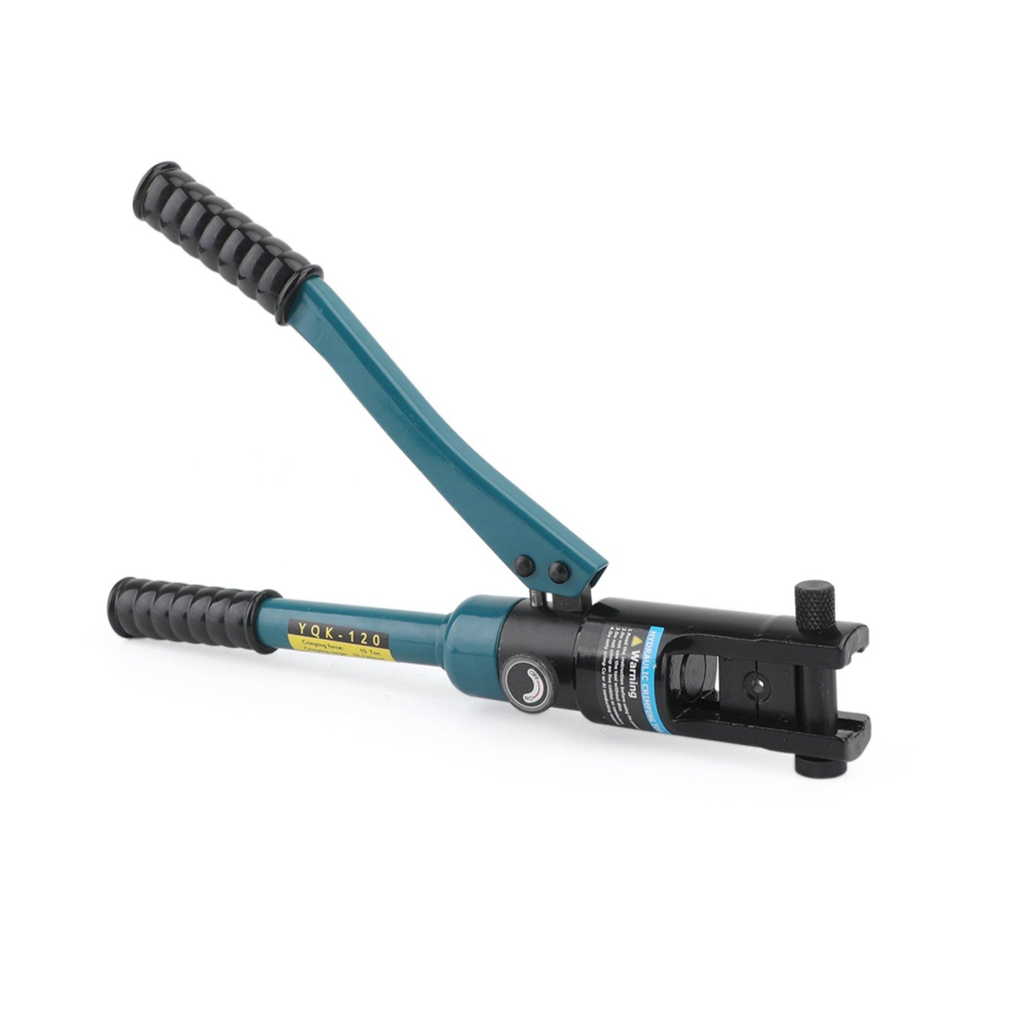 Crimpatrice per capicorda per cavo batteria filo idraulico migliorato 10T e 8 matrici nere