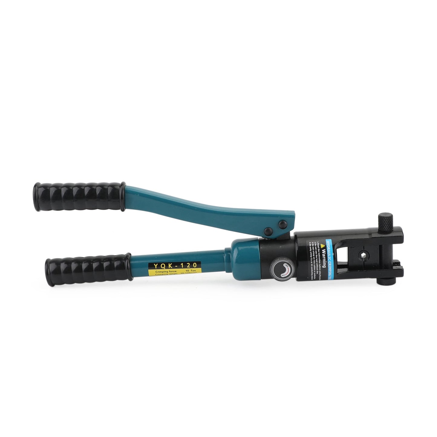 Crimpatrice per capicorda per cavo batteria filo idraulico migliorato 10T e 8 matrici nere